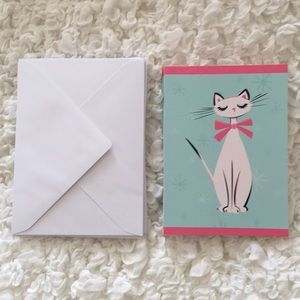 Kitsch Retro Mod Cat Cards Set
